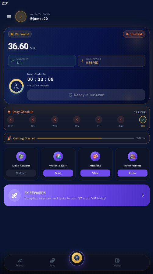Home Dashboard